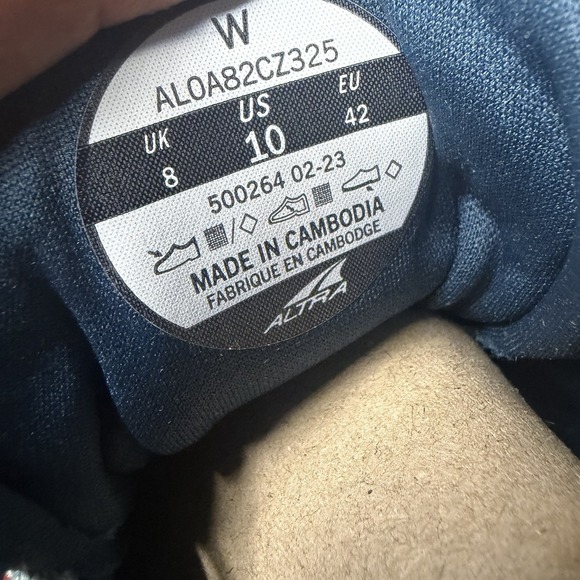 Altra AL0A82CZ325 Women's Torin 7 Deep Teal/Pink Athletic Shoe Size 10 - Picture 7 of 7